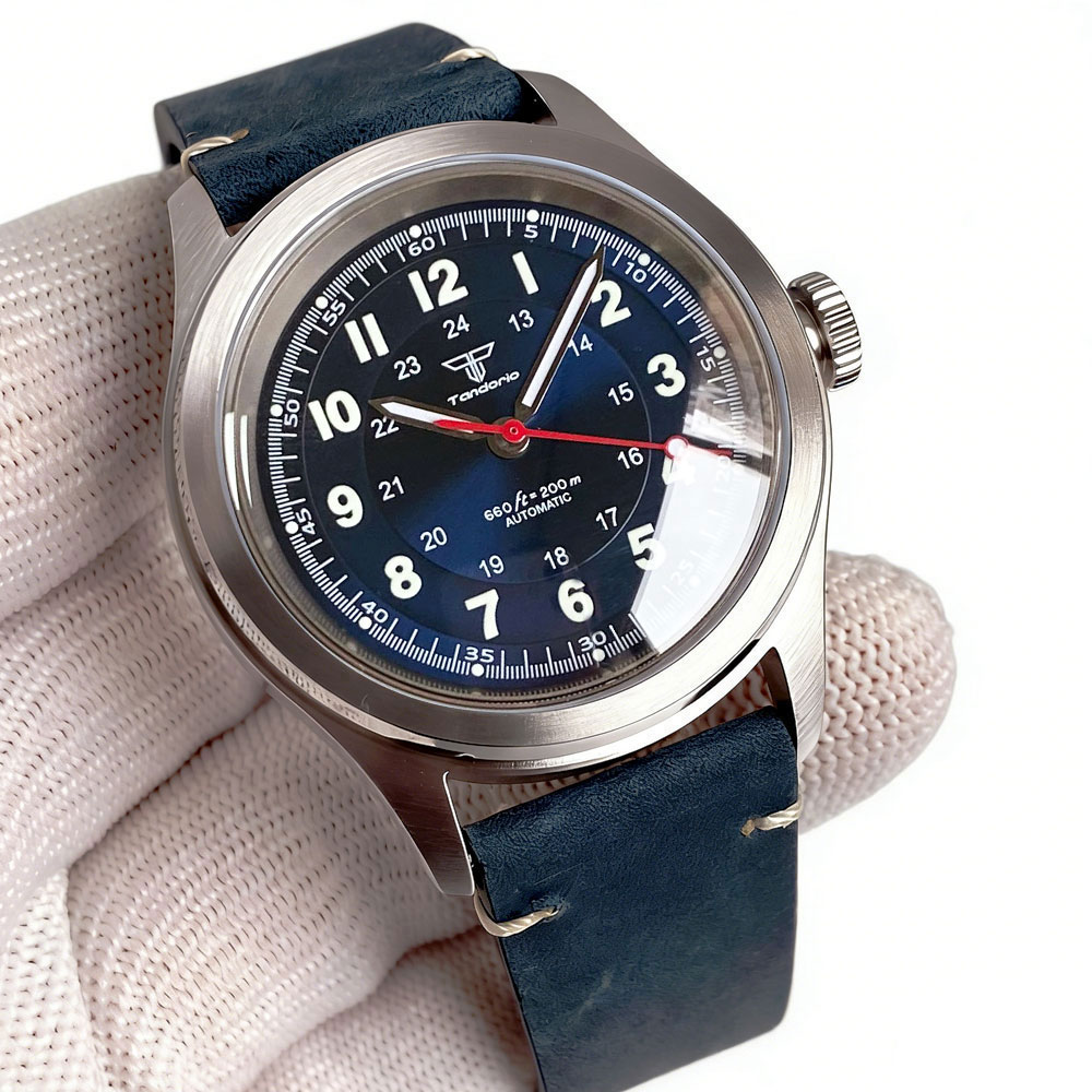 Vintage Collectible Watches - Tandorio Vintage Mekanik Erkek Saat Otomatik