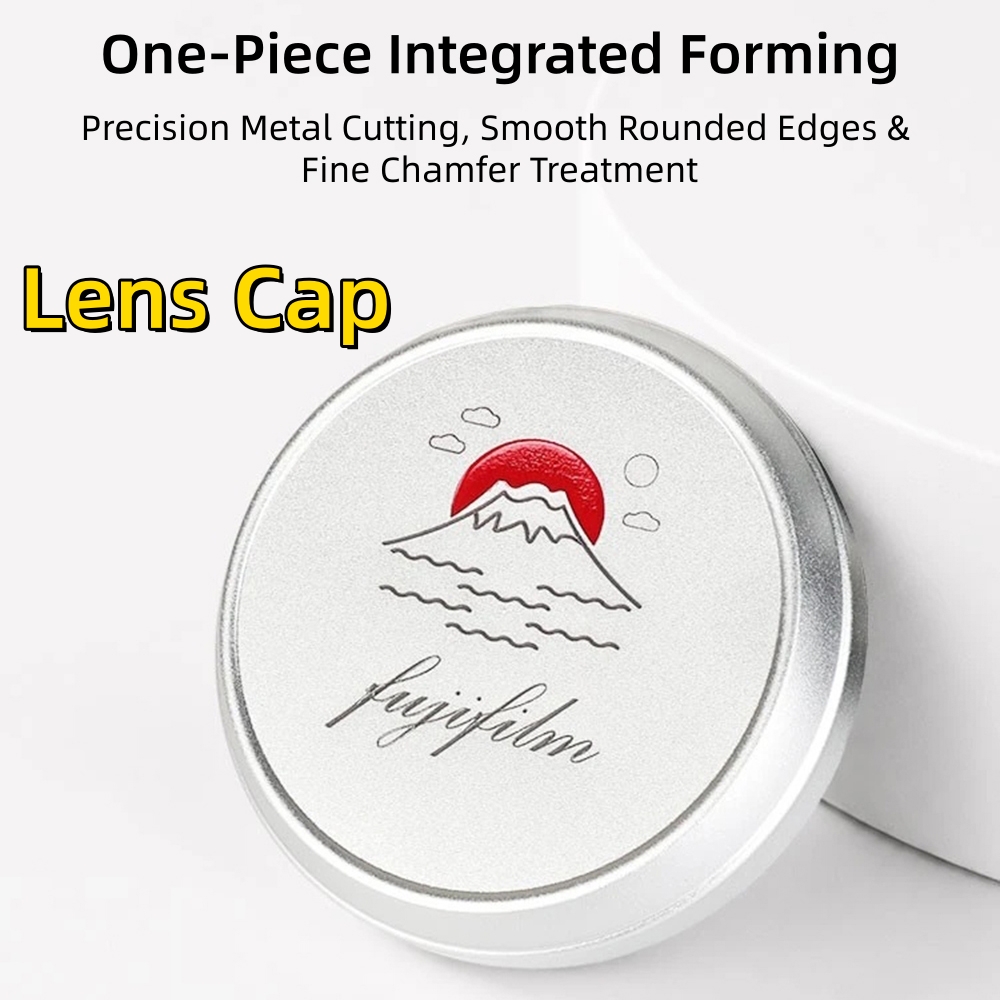 Lens Cap Vintage - Yeni Metal Kamera Lens Kapağı Alüminyum
