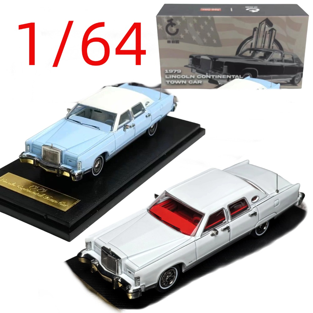 Vintage And Collectible - Turning Crush Diecast 1/64 ölçekli Lincoln