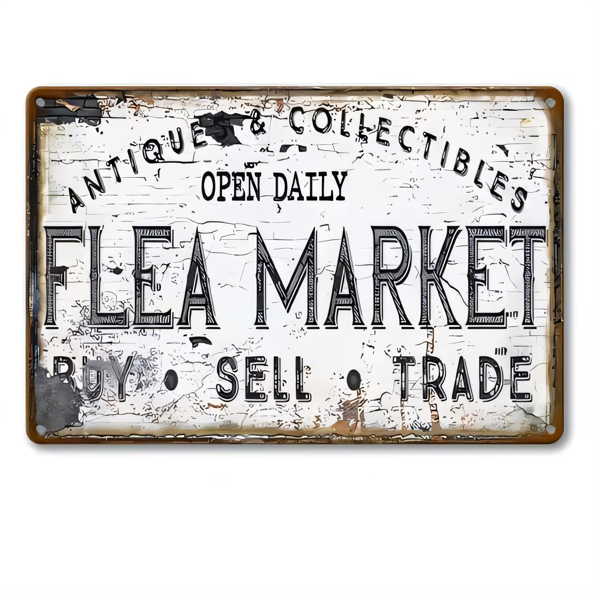Vintage Collectible Market - Teneke Tabela Antika Koleksiyonları Bit Pazarı
