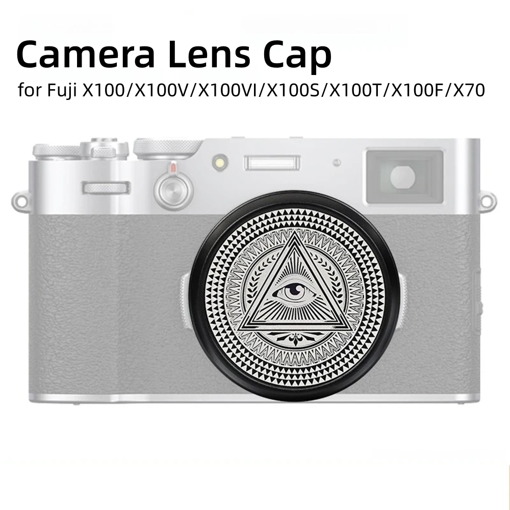 Lens Cap Vintage - Vintage Metal Kamera Lens Kapağı Kamera