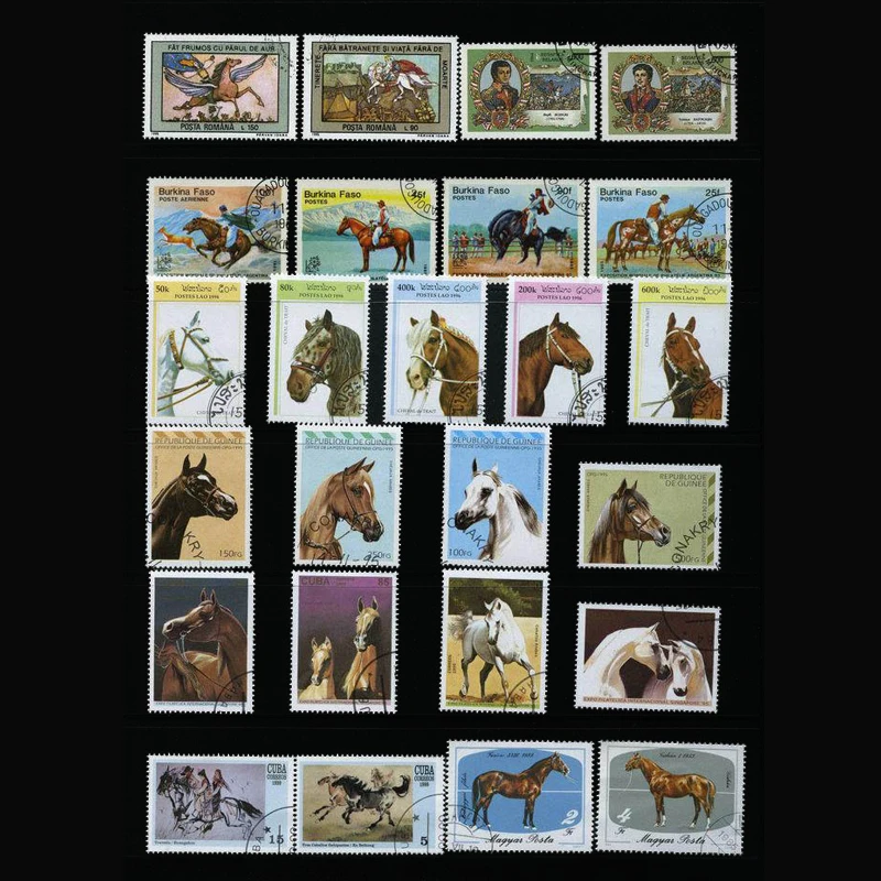 Posta Pulları 50 Farklı Atlar  - Collectible Vintage Postage Stamps incelemesi ve fiyatı