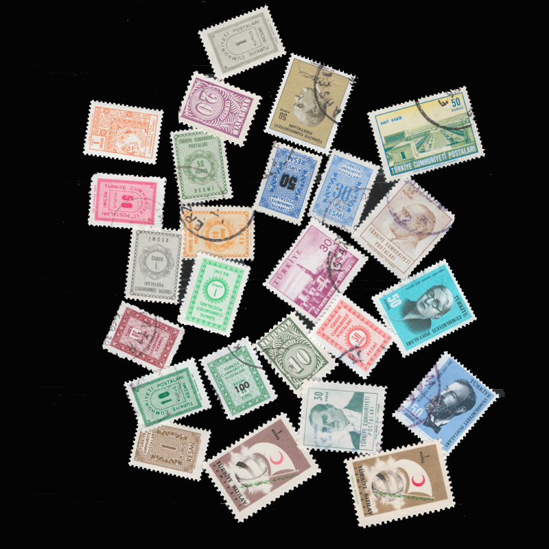 20 adet/grup eski türkiye yeni - Collectible Vintage Postage Stamps incelemesi ve fiyatı