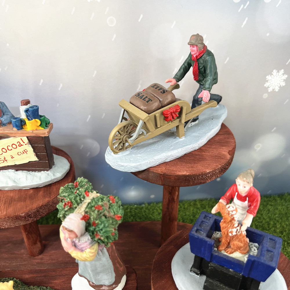 Vintage Noel Köyü Figür Seti,  - Vintage Collectible Market incelemesi ve fiyatı