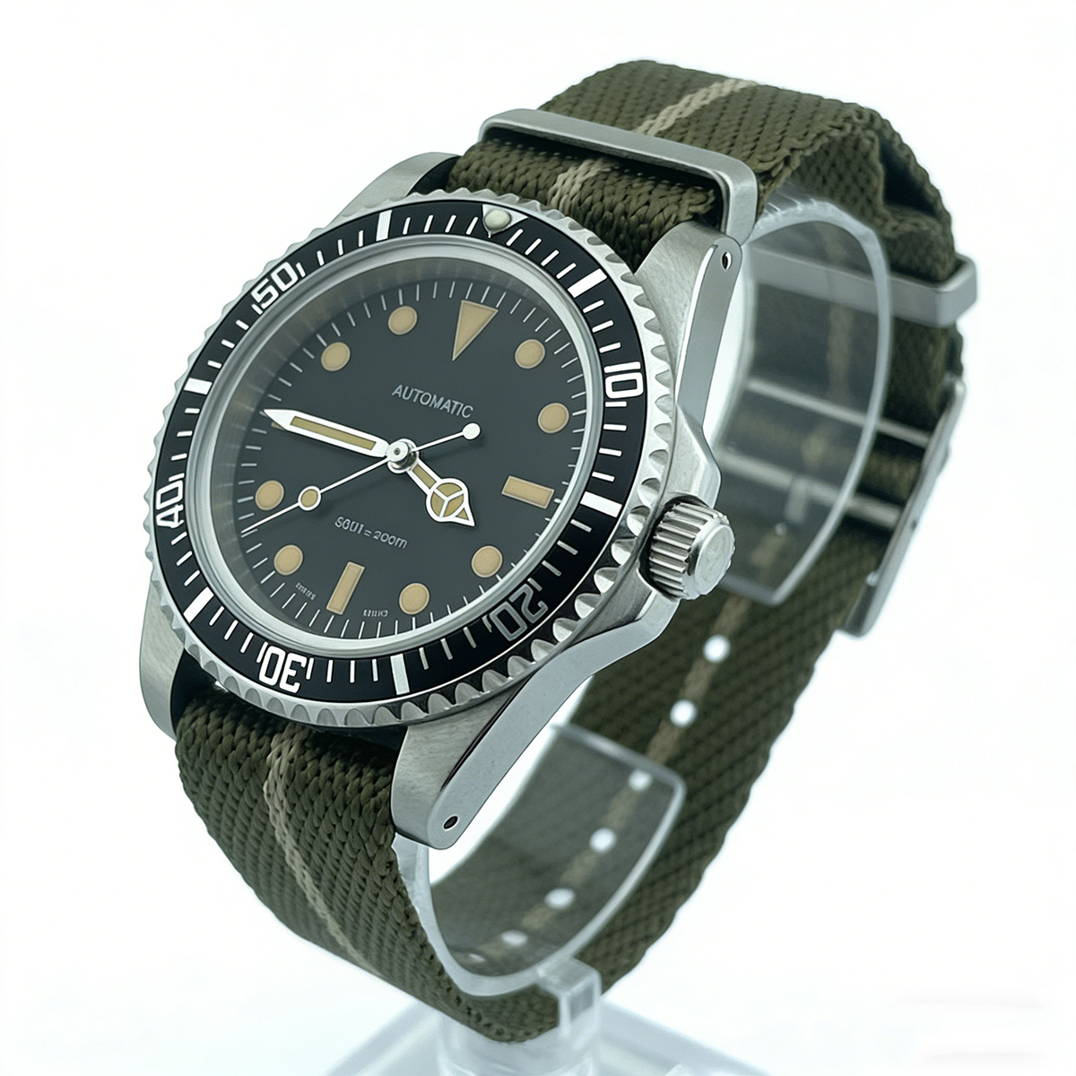39.5mm Dalgıç Retro saat safir - Vintage Collectible Watches incelemesi ve fiyatı